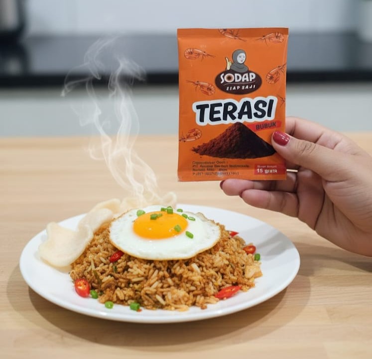 Proses pembuatan Terasi Sodap